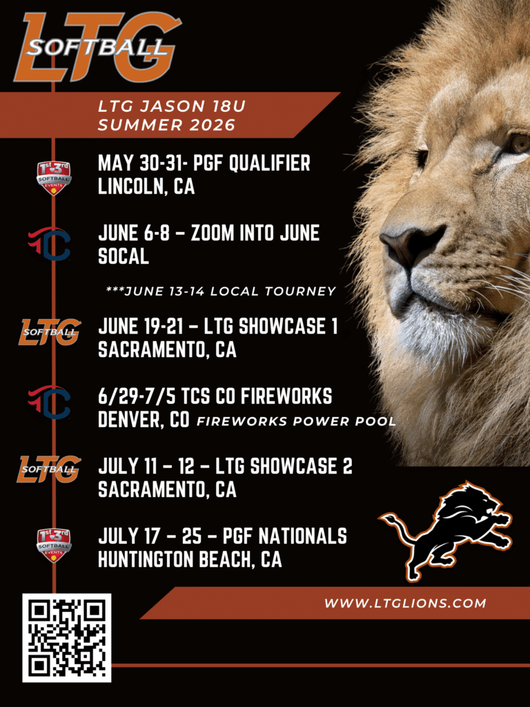 LTG Jason Summer 26 Schedule